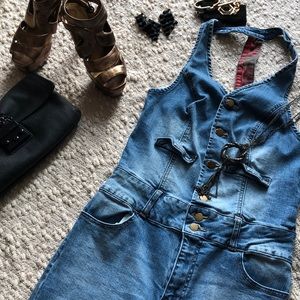 Denim jumpsuit